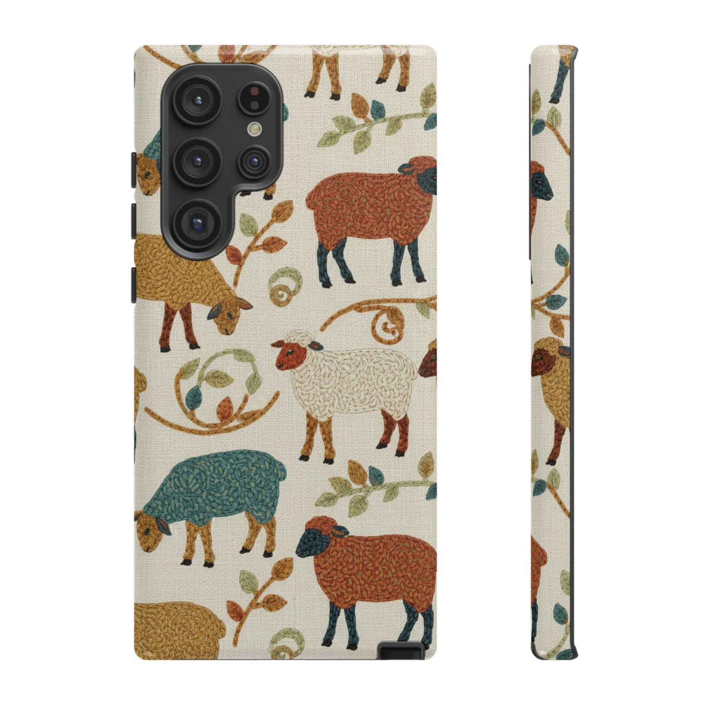 Folksy Sheep Phone Case