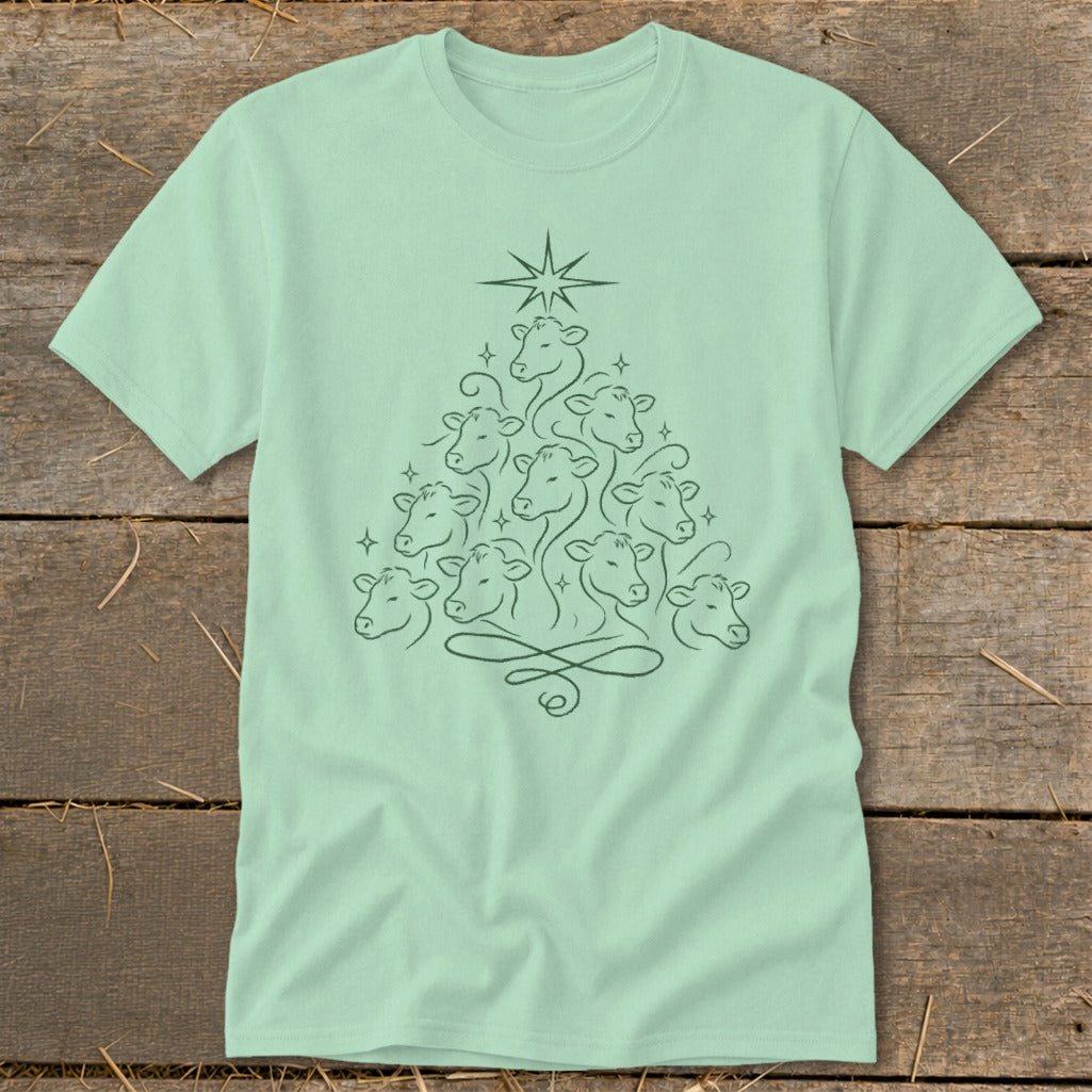 Elegant Cow Tree Classic Tee