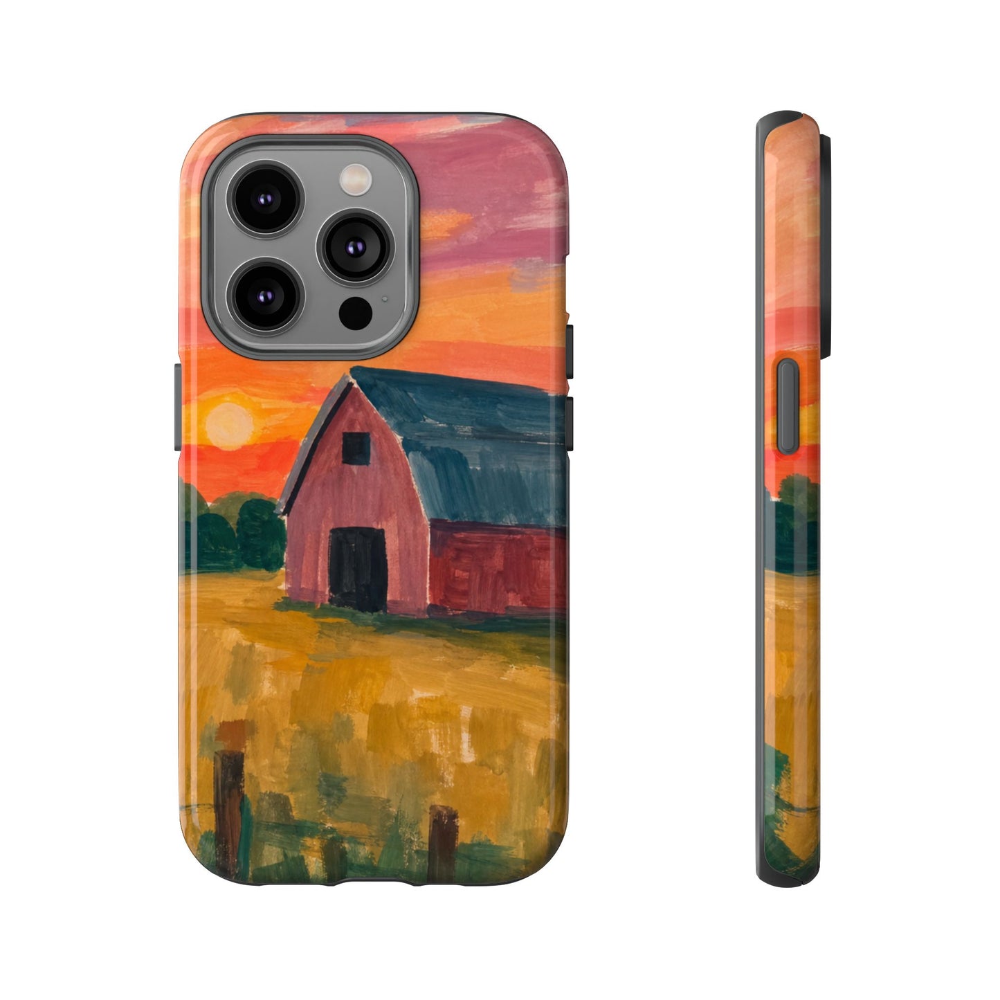 Watercolor Barn Phone Case