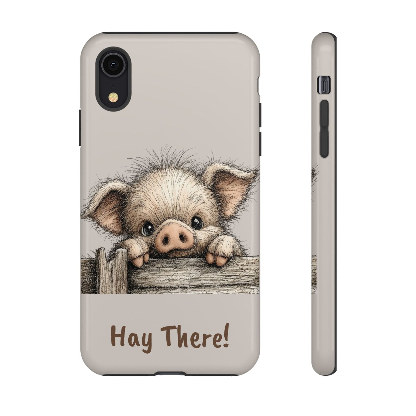 Hay There Pig Phone Case