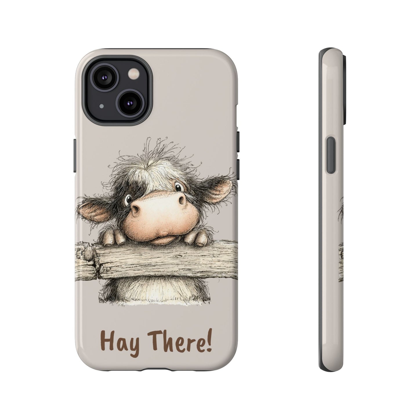 Hay There Cow Phone Case