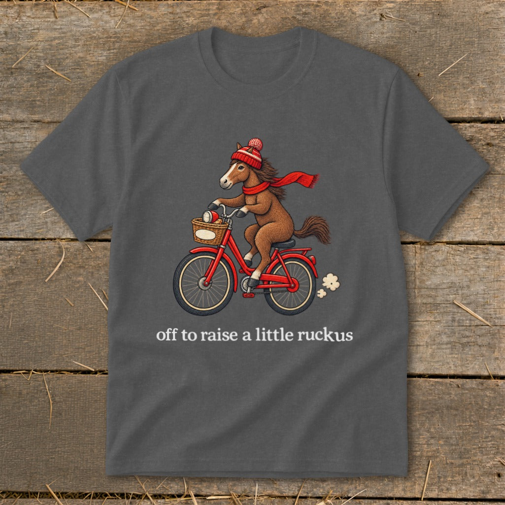 Off To Raise a Little Ruckus Youth Tee