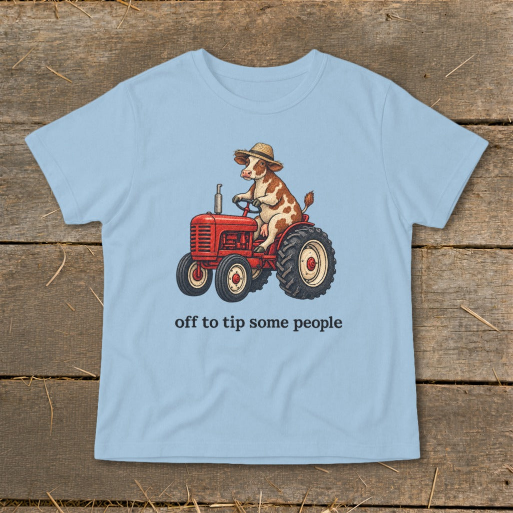 Off To Tip People Infant Tee