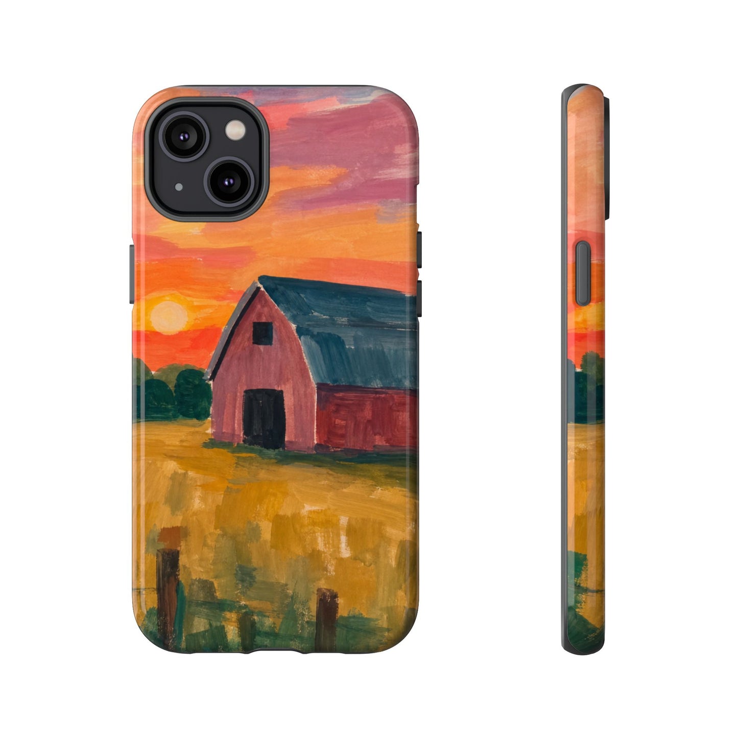 Watercolor Barn Phone Case