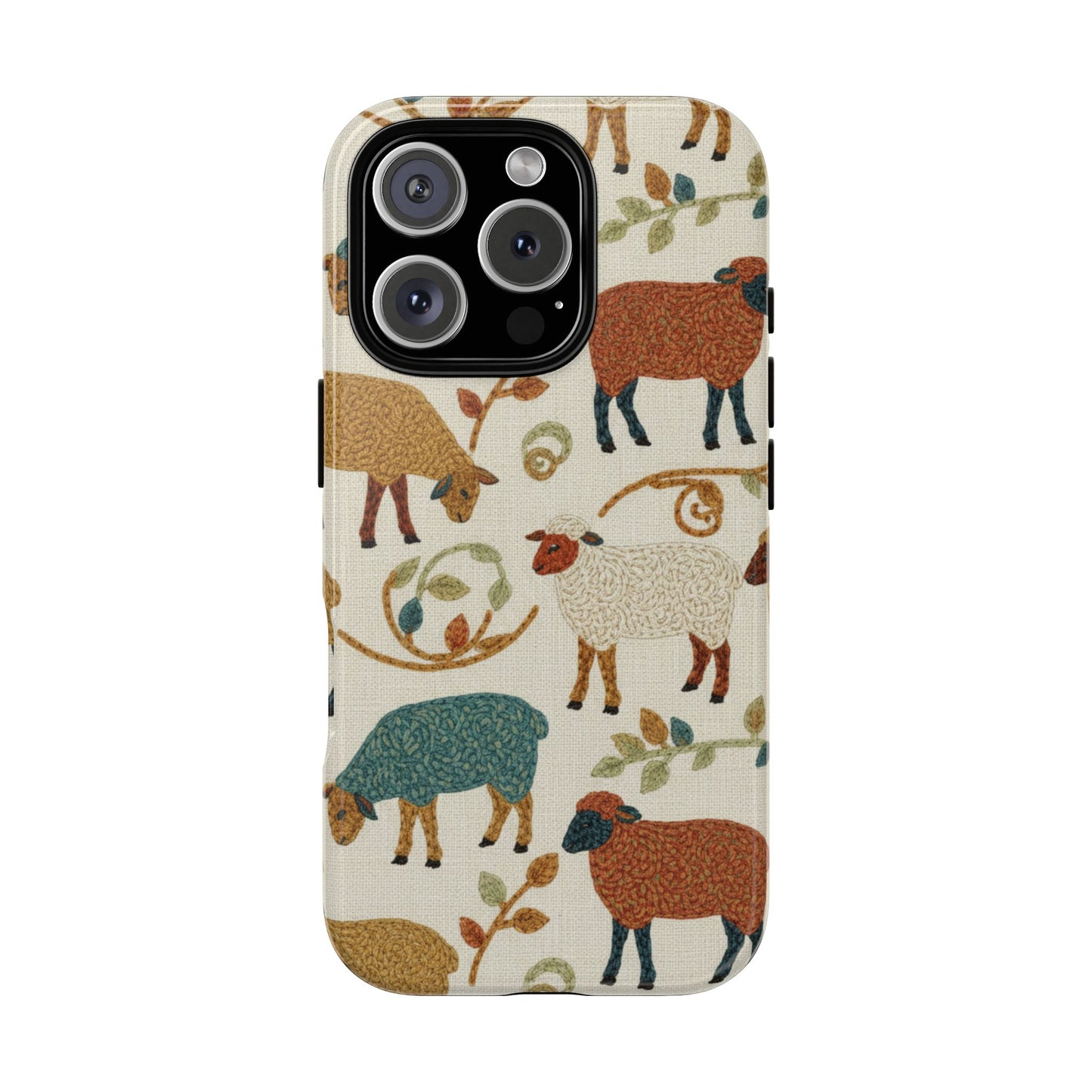 Folksy Sheep Phone Case