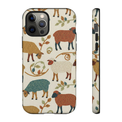 Folksy Sheep Phone Case