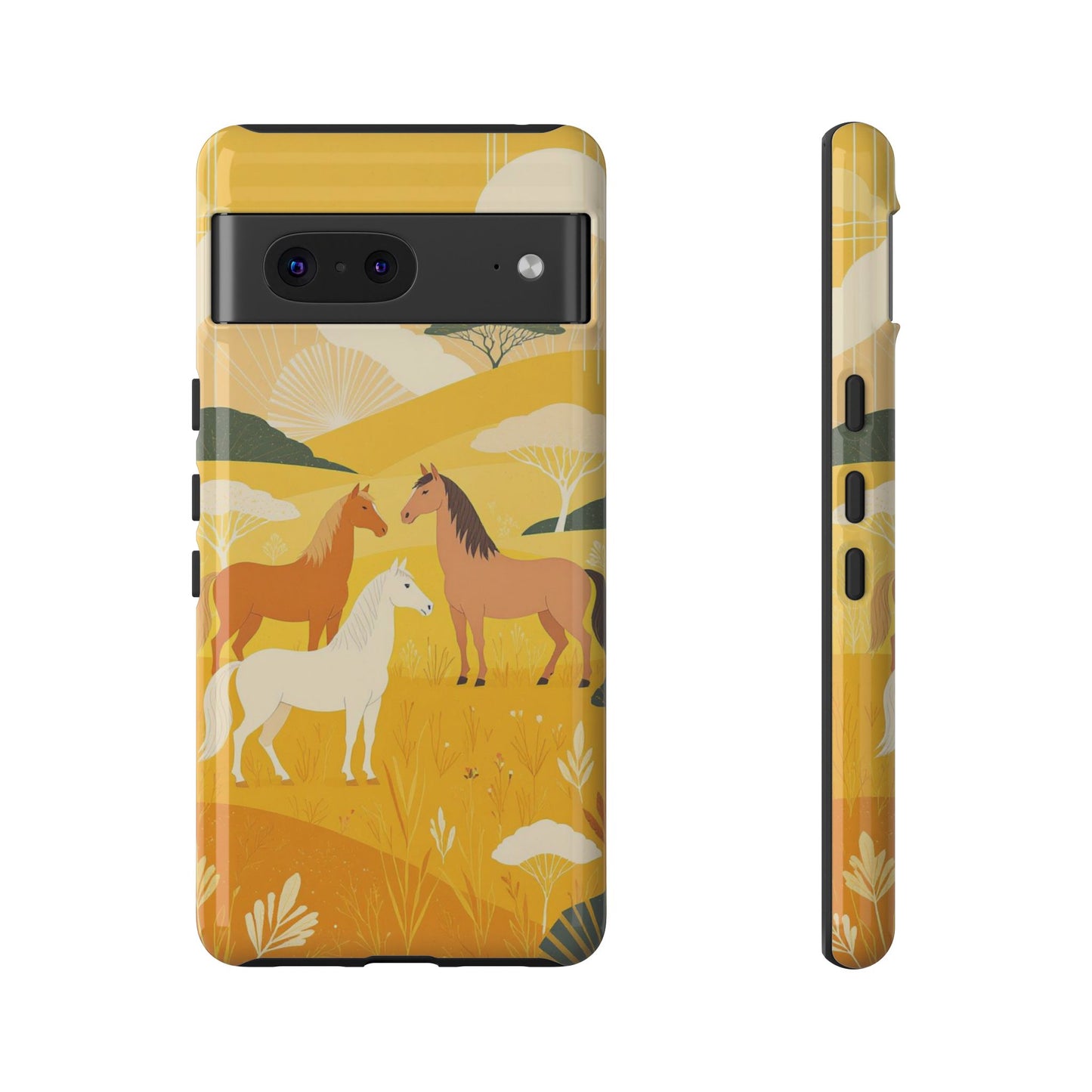 Horse Vintage Art Phone Case