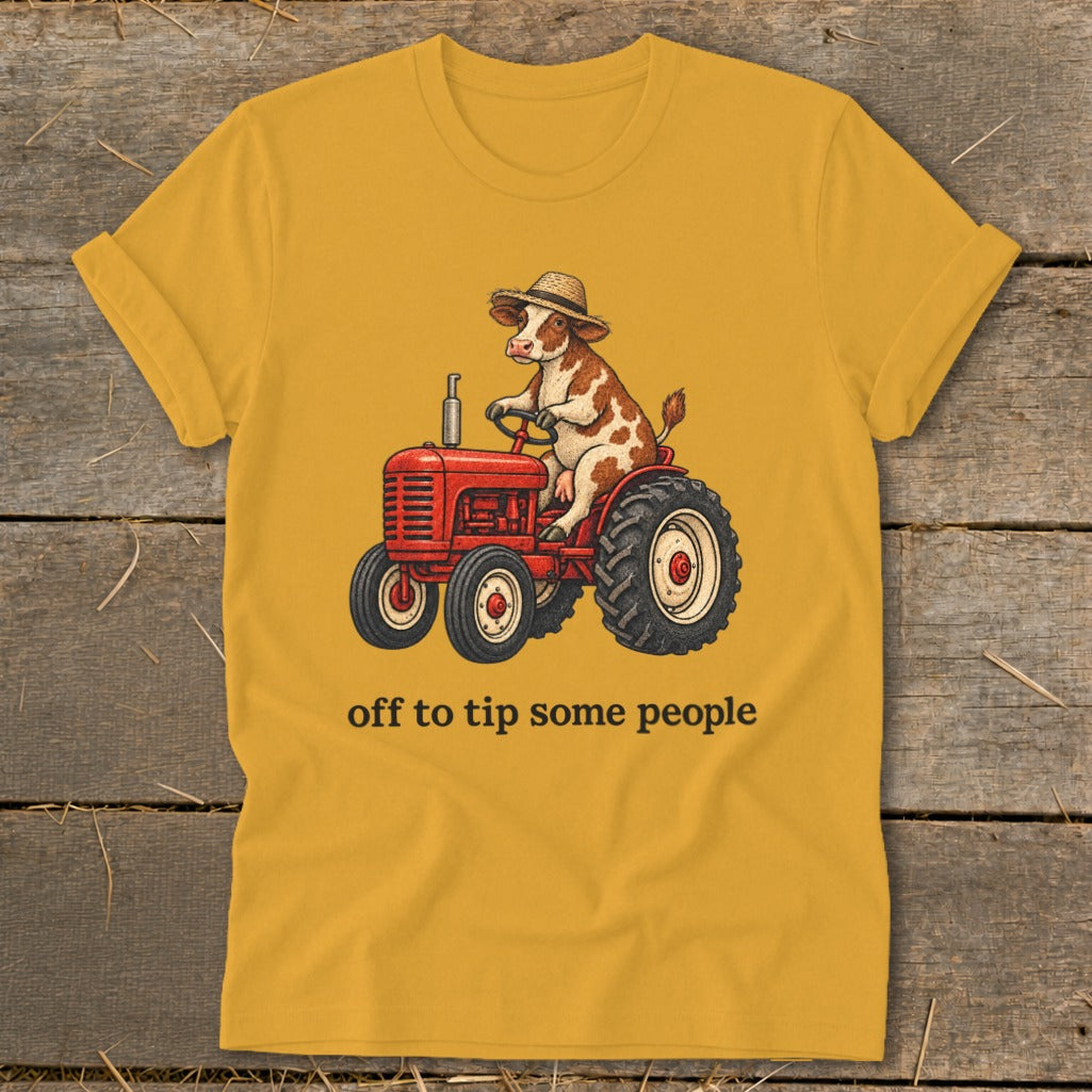 Off To Tip People Softstyle Tee