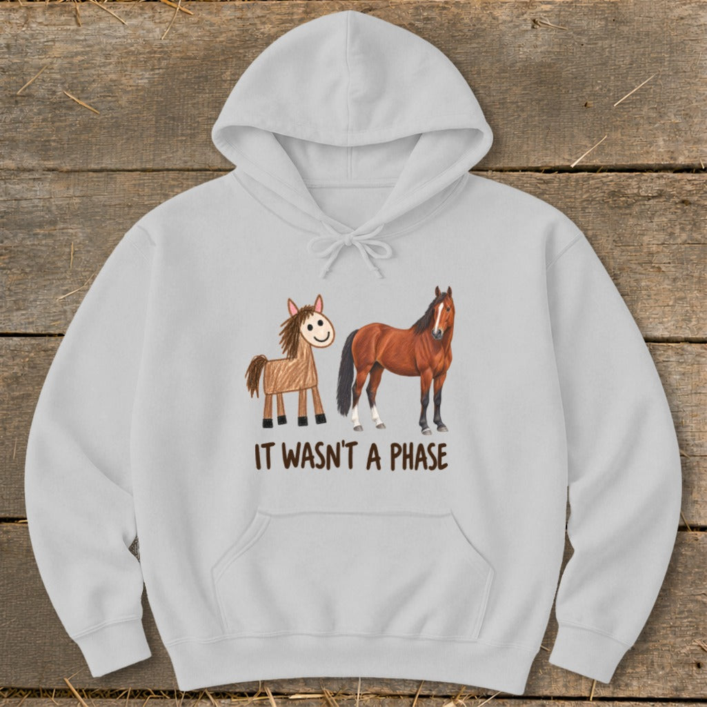 It Wasn't a Phase Drawing Hoodie