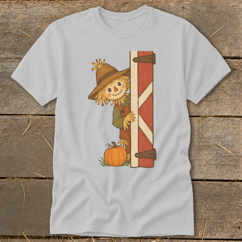 Peeking Scarecrow Classic Tee