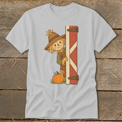 Peeking Scarecrow Classic Tee