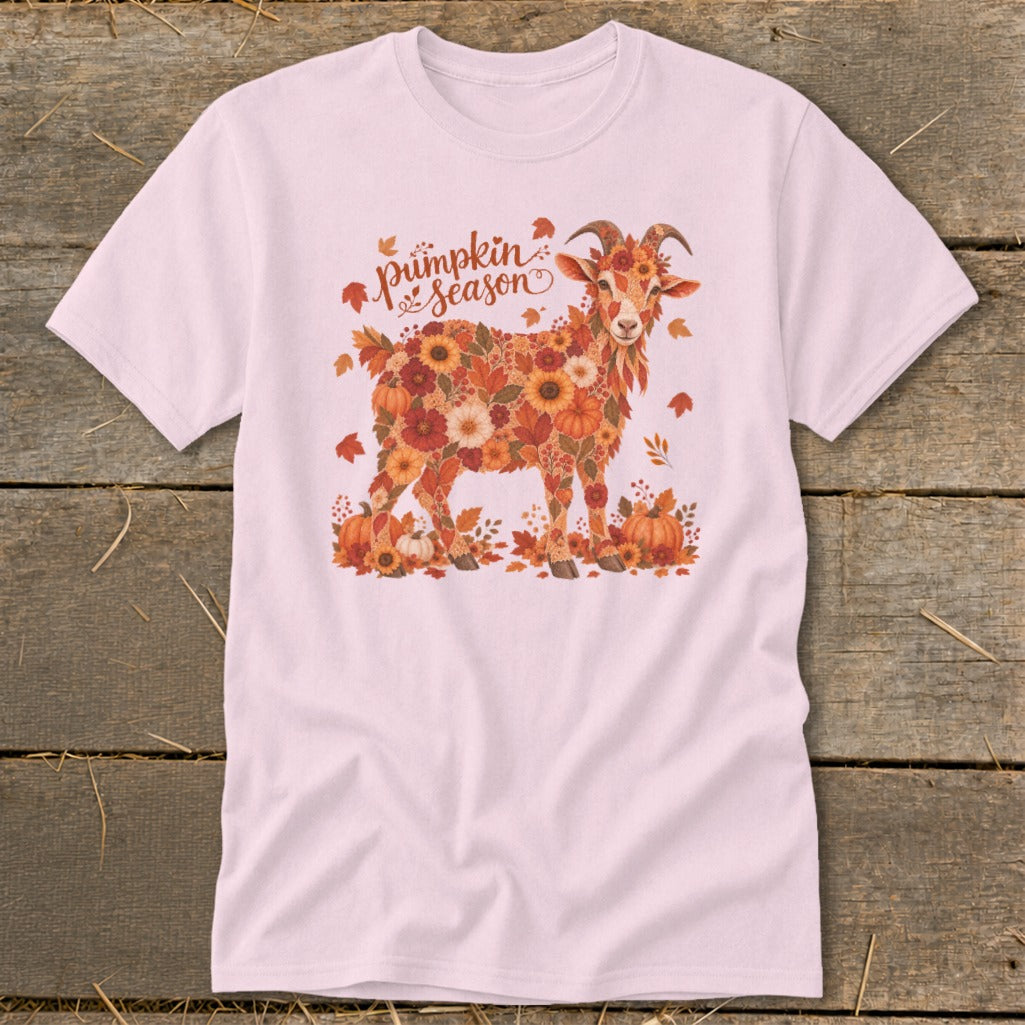 Fall Floral Goat Classic Tee