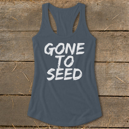 Gone to Seed Racerback Tank