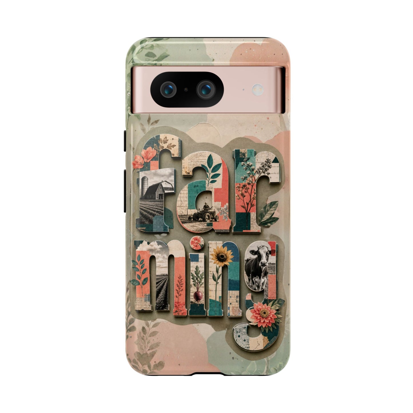 Farming Scrapbook Phone Case