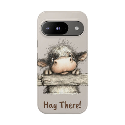 Hay There Cow Phone Case