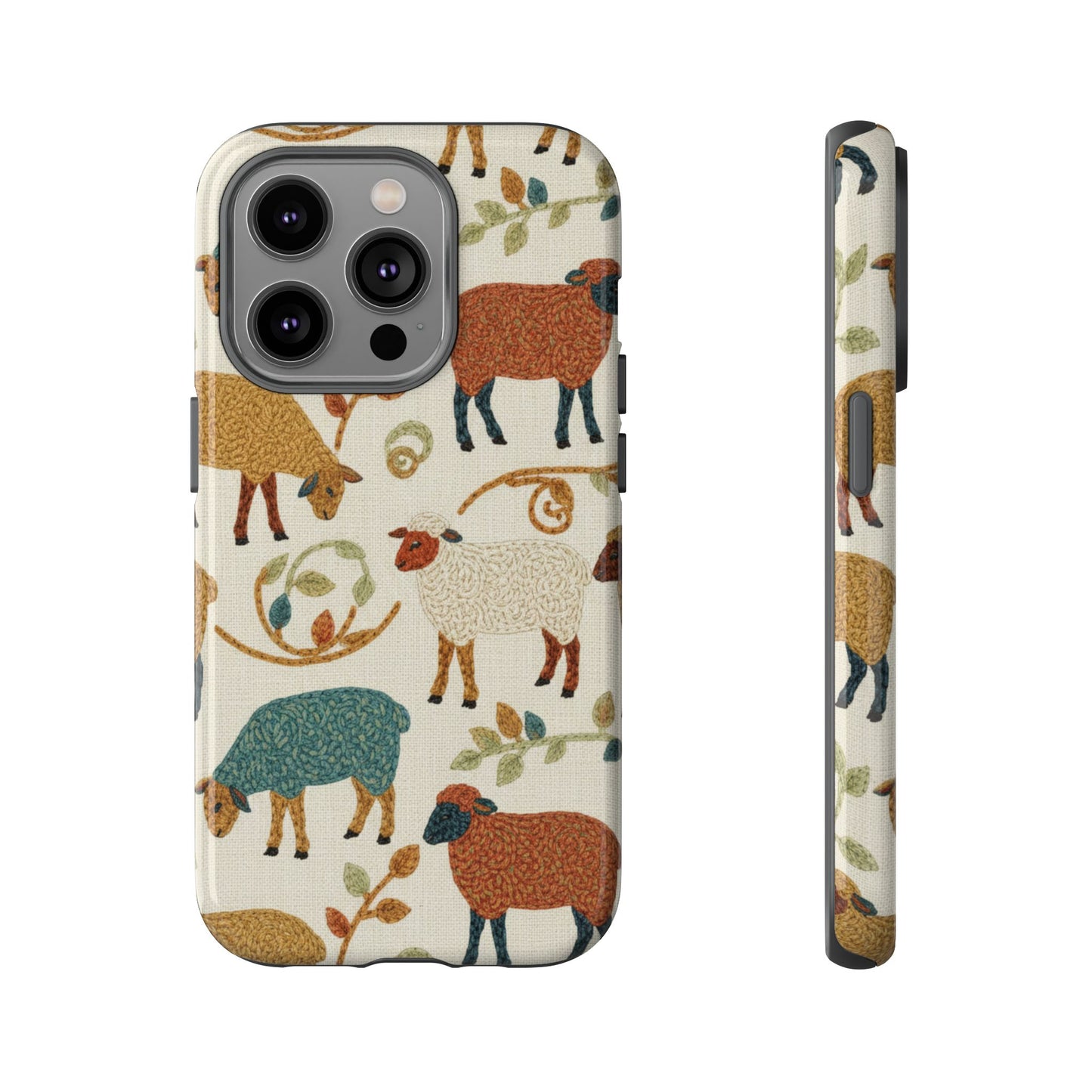 Folksy Sheep Phone Case