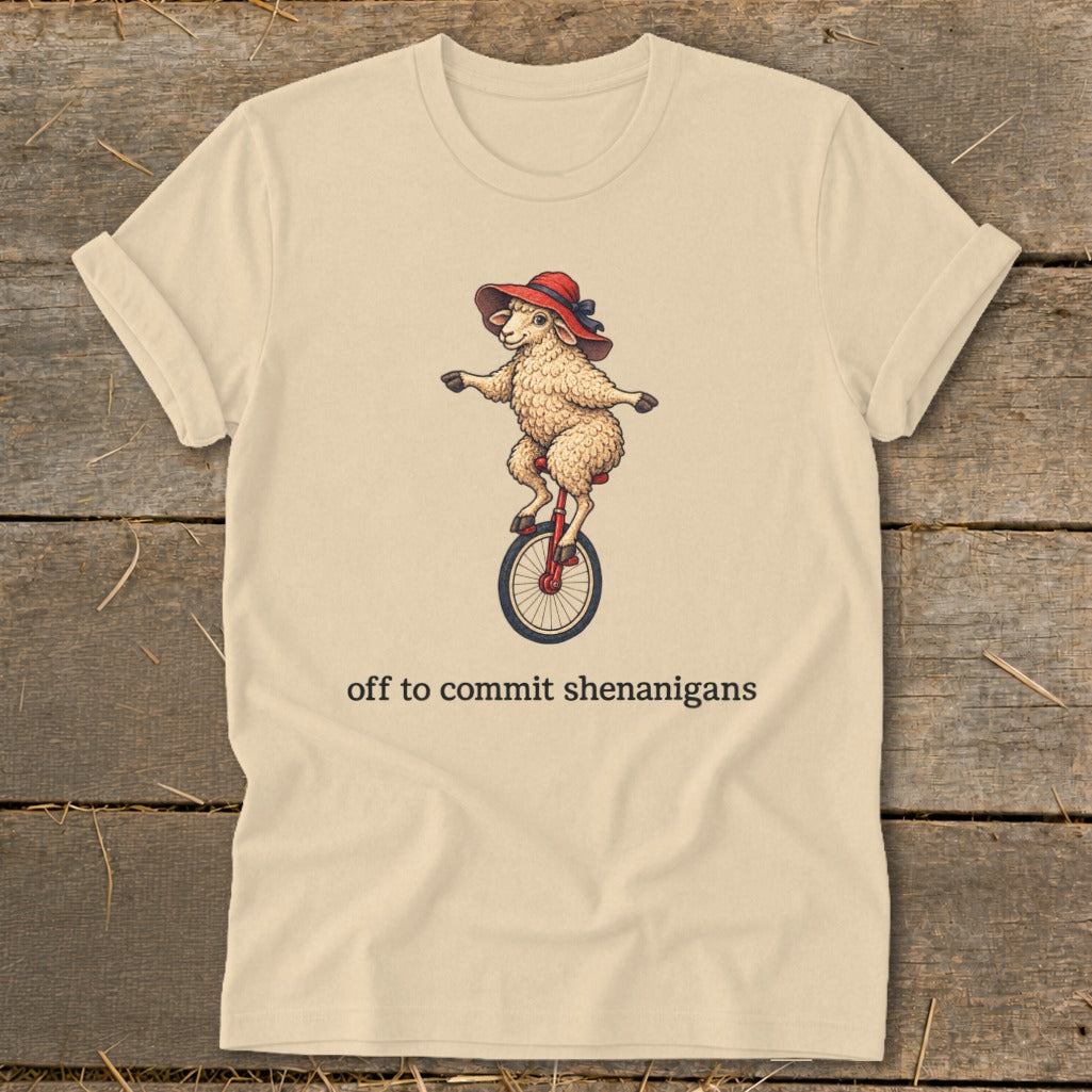 Off To Commit Shenanigans Softstyle Tee