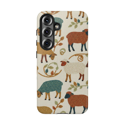 Folksy Sheep Phone Case