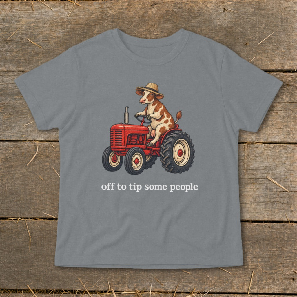 Off To Tip People Infant Tee