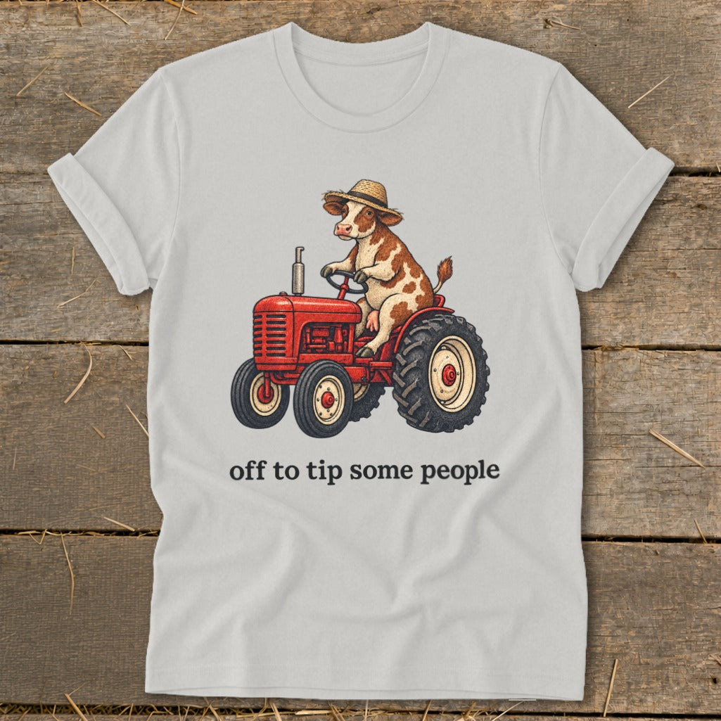 Off To Tip People Softstyle Tee