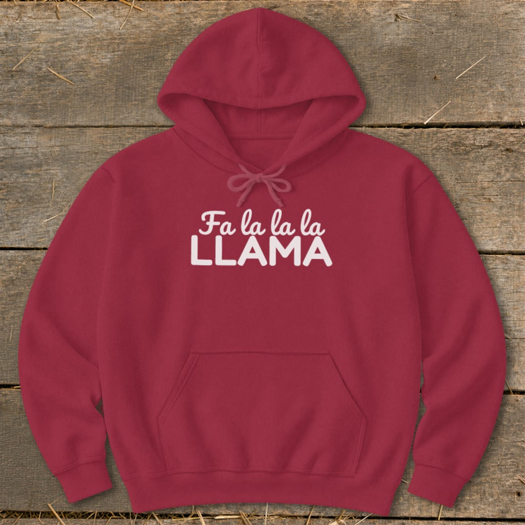Fa La La La Llama Hoodie