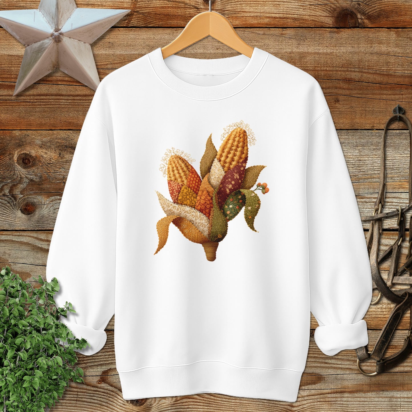 Colorful Corn Print Unique Long Sleeve Apparel product type