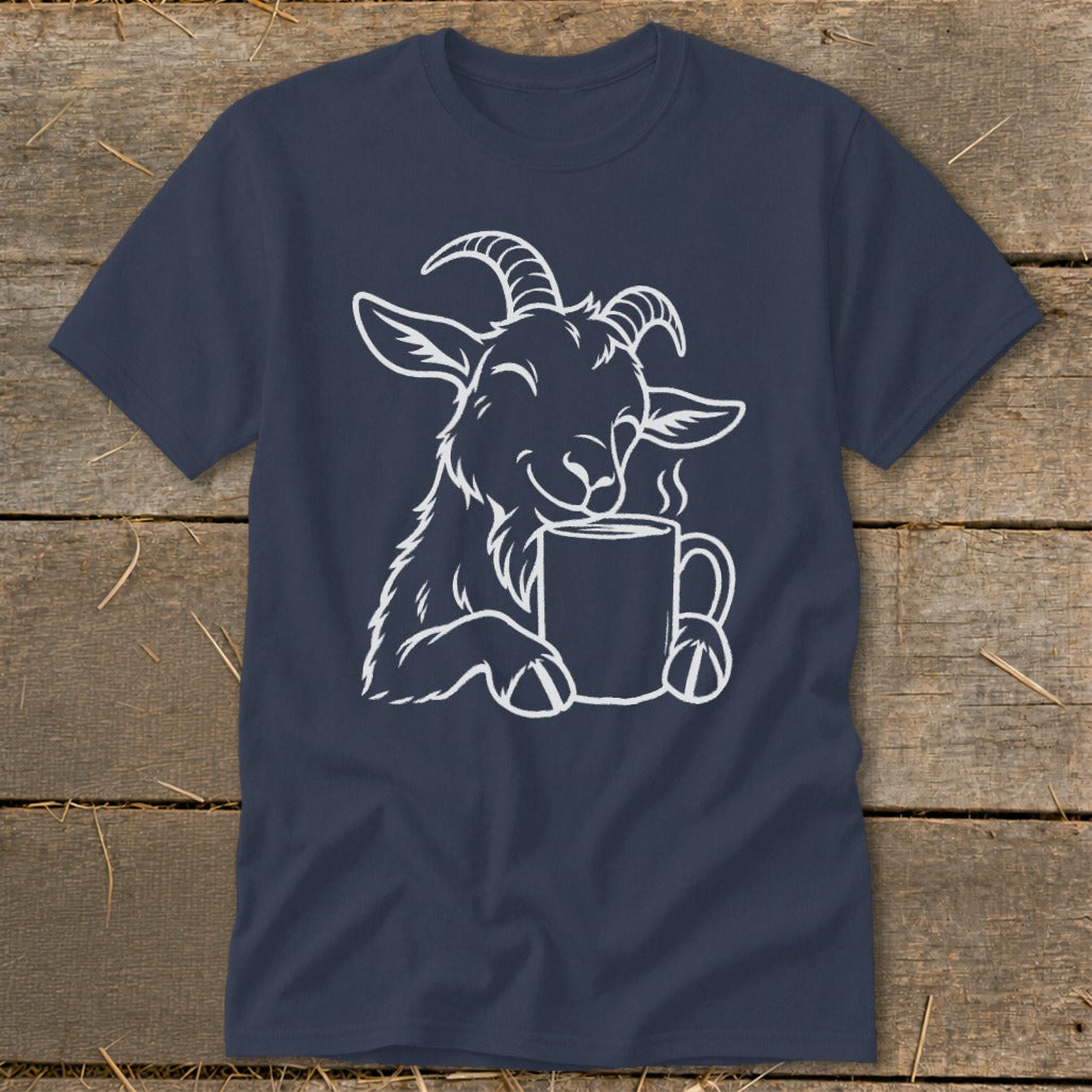 Morning Coffee Goat Classic Tee