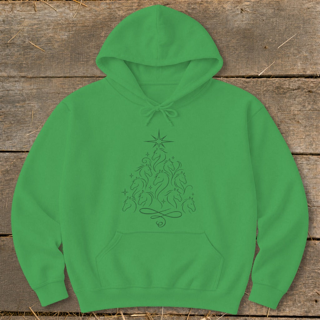 Elegant Horse Tree Hoodie