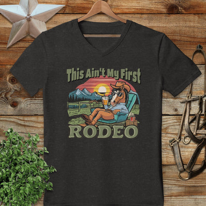 Ain't My First Rodeo V-neck