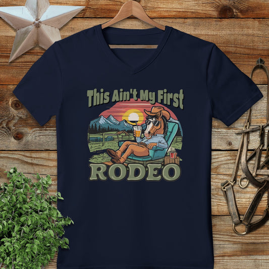 Ain't My First Rodeo V-neck