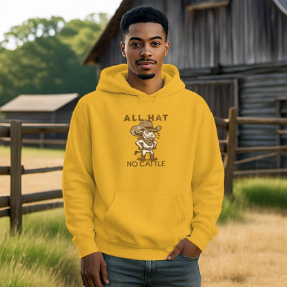 All Hat No Cattle Hoodie