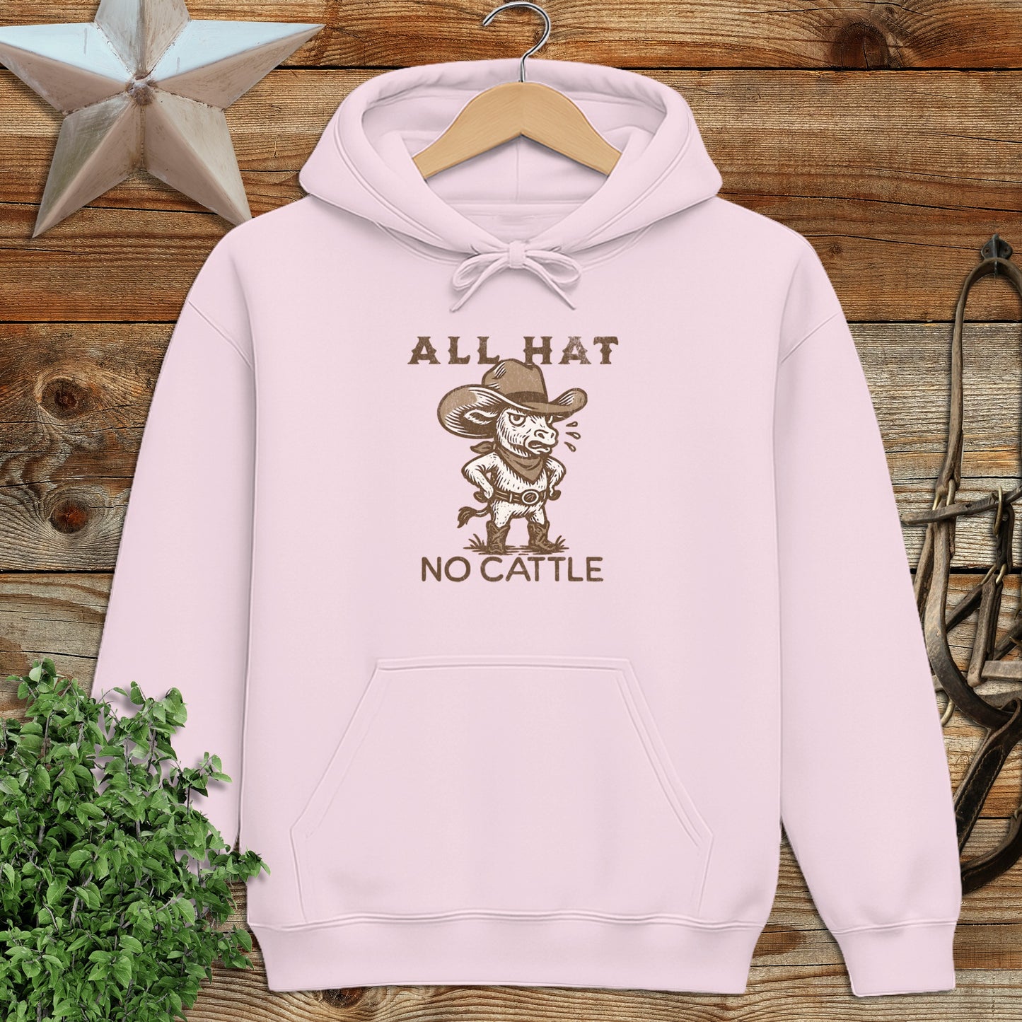 All Hat No Cattle Hoodie