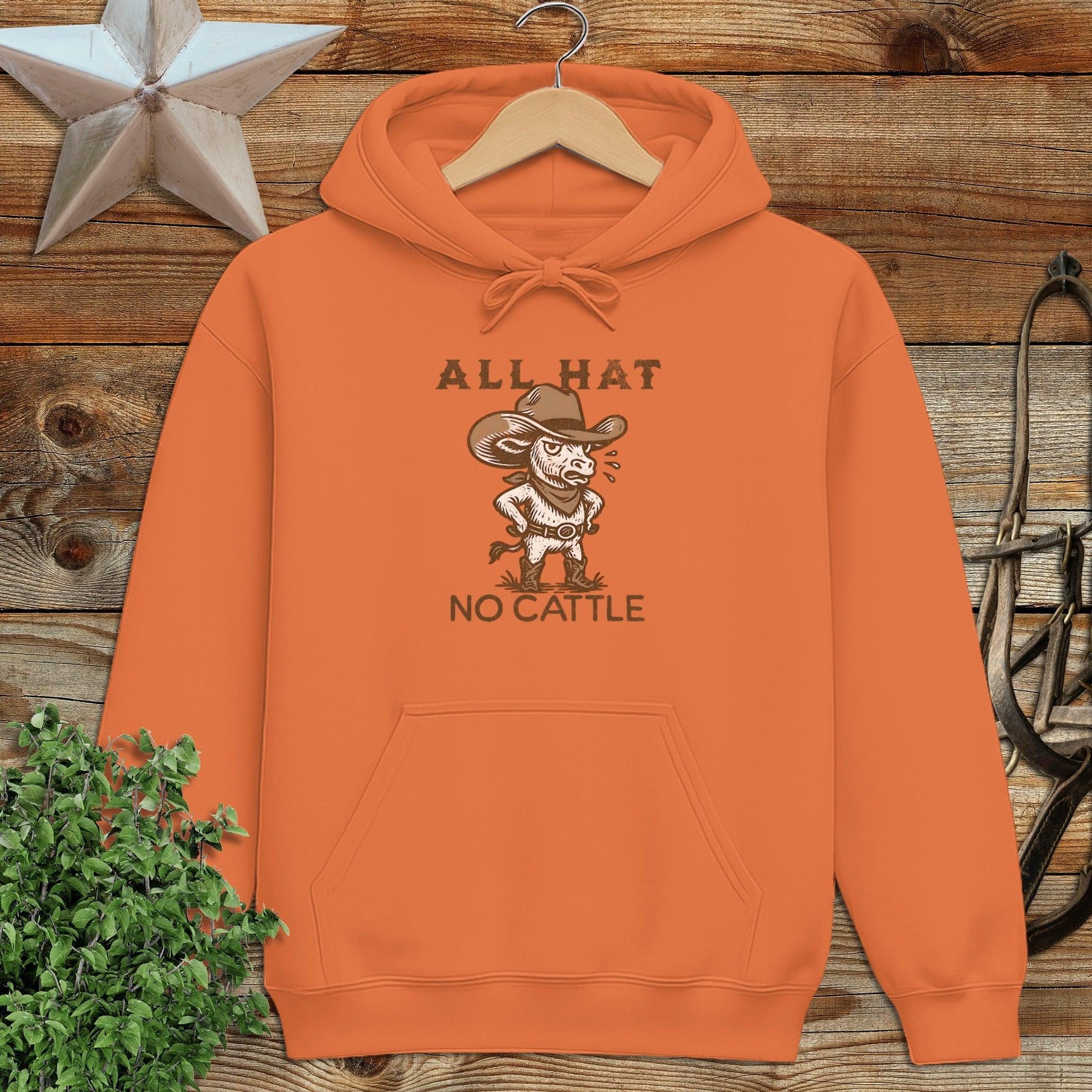 All Hat No Cattle Hoodie