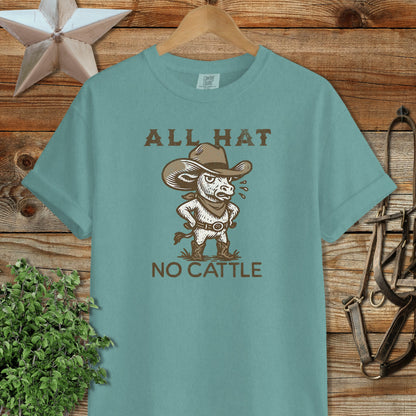 All Hat No Cattle Signature Tee