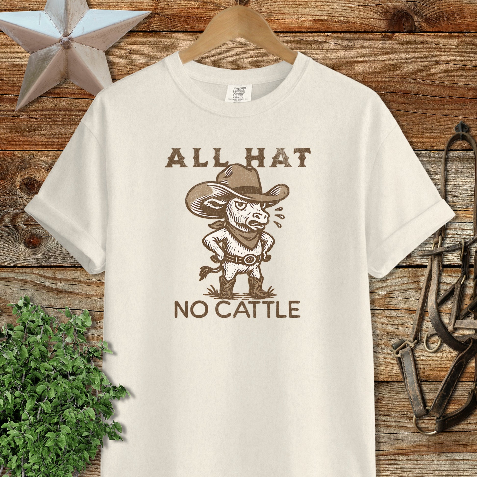All Hat No Cattle Signature Tee