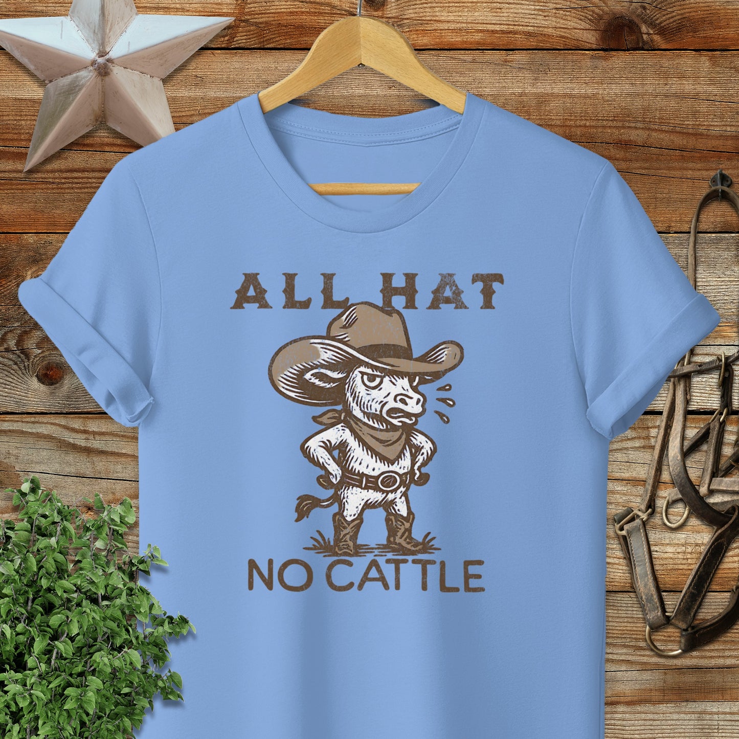 All Hat No Cattle Softstyle Tee