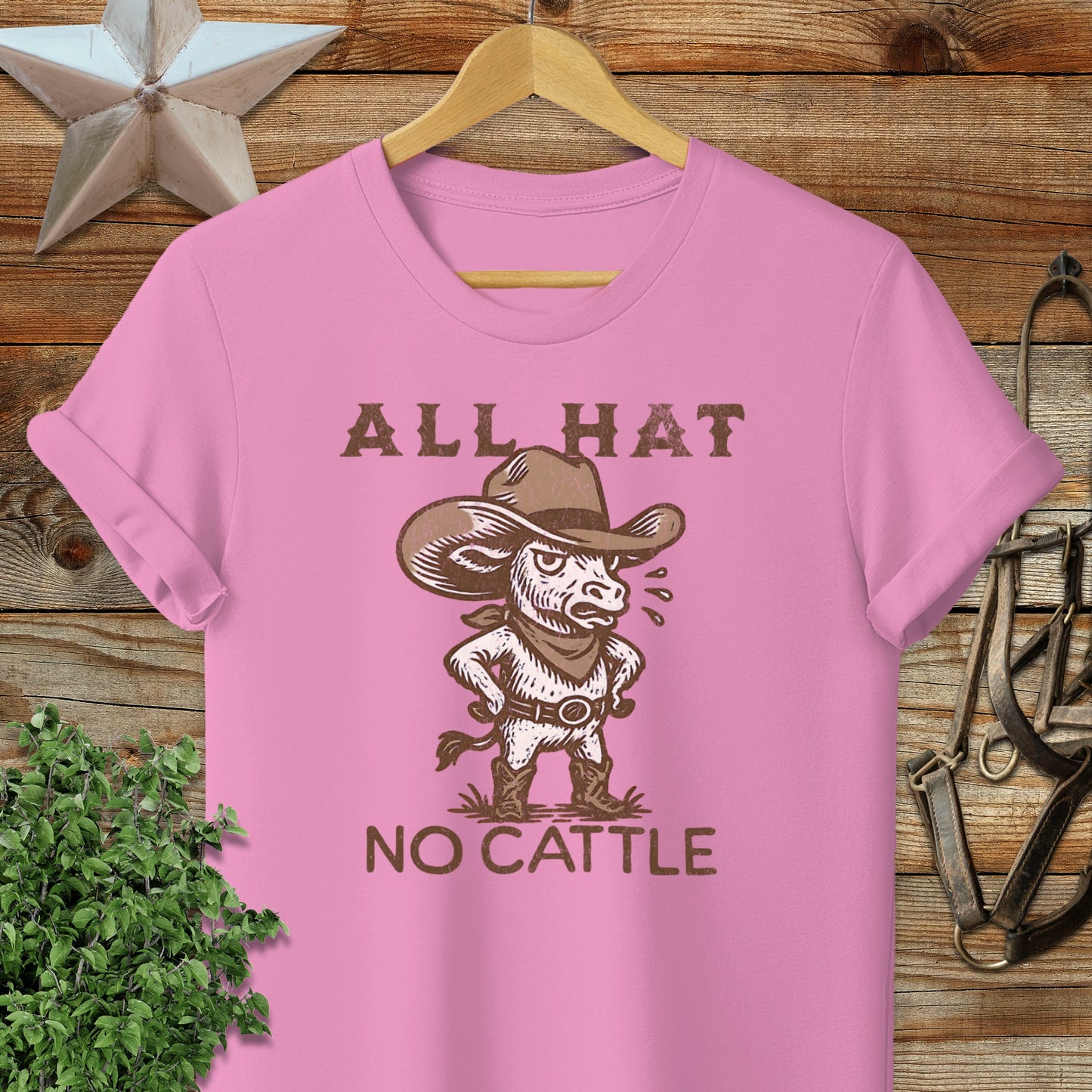 All Hat No Cattle Softstyle Tee