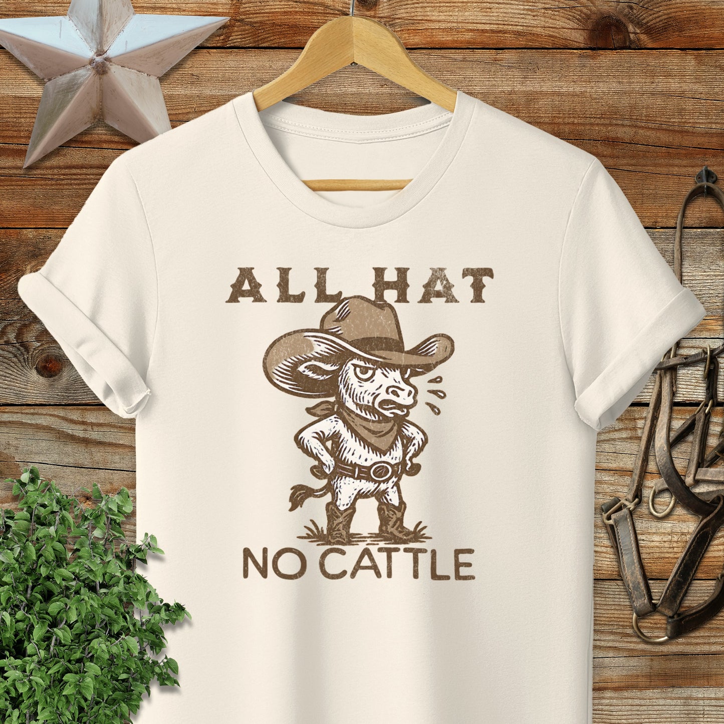 All Hat No Cattle Softstyle Tee