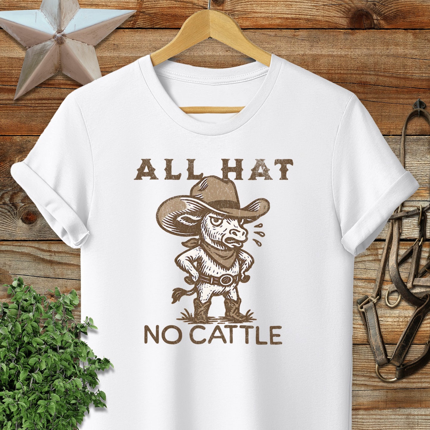 All Hat No Cattle Softstyle Tee