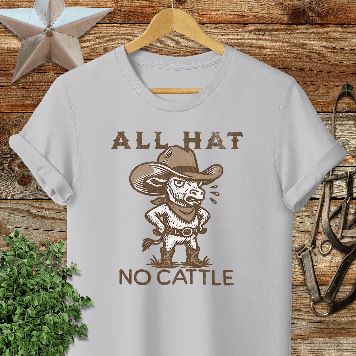 All Hat No Cattle Softstyle Tee