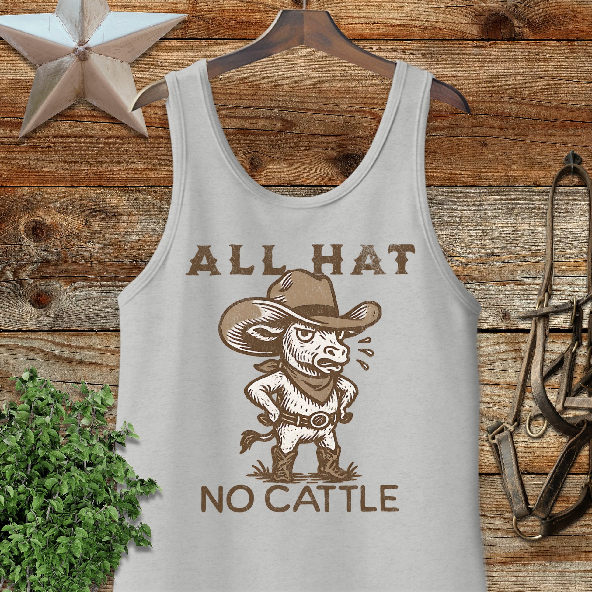 All Hat No Cattle Tank Top