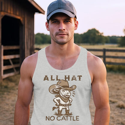 All Hat No Cattle Tank Top