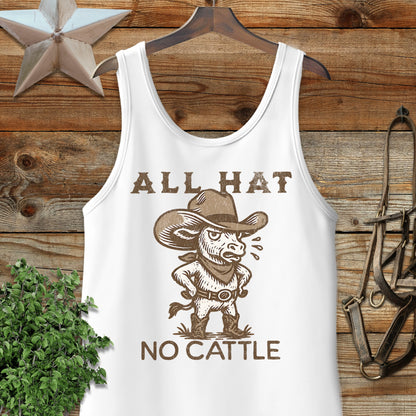 All Hat No Cattle Tank Top