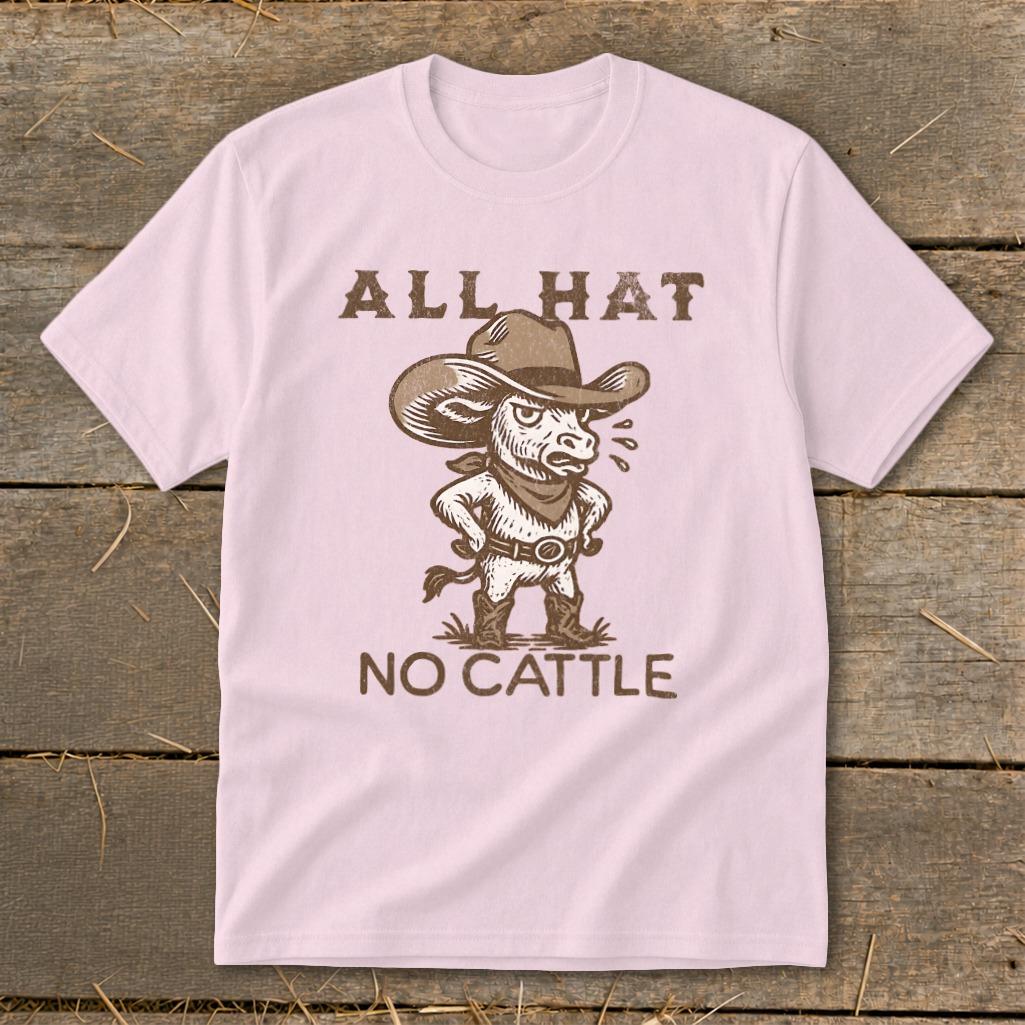 All Hat No Cattle Youth Tee