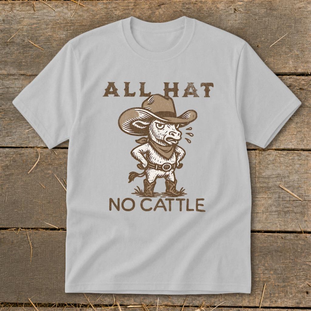 All Hat No Cattle Youth Tee