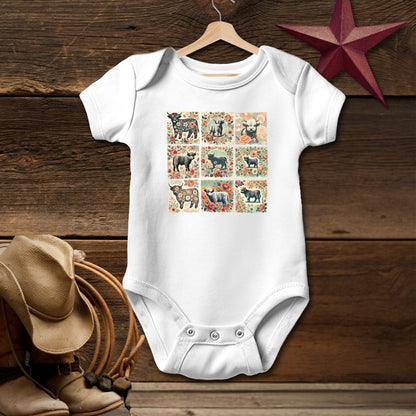 All the Pretty Cows Bodysuit (Baby)