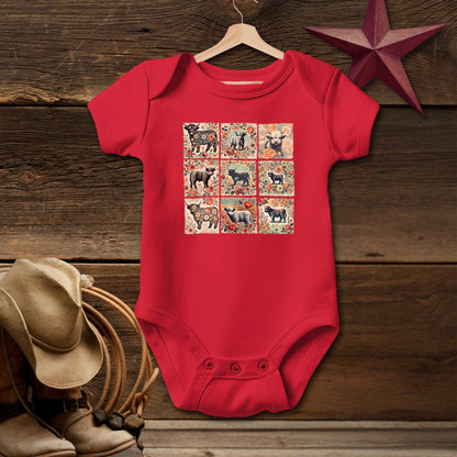 All the Pretty Cows Bodysuit (Baby)