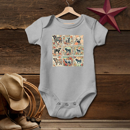 All the Pretty Cows Bodysuit (Baby)