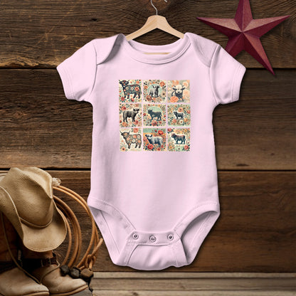 All the Pretty Cows Bodysuit (Baby)