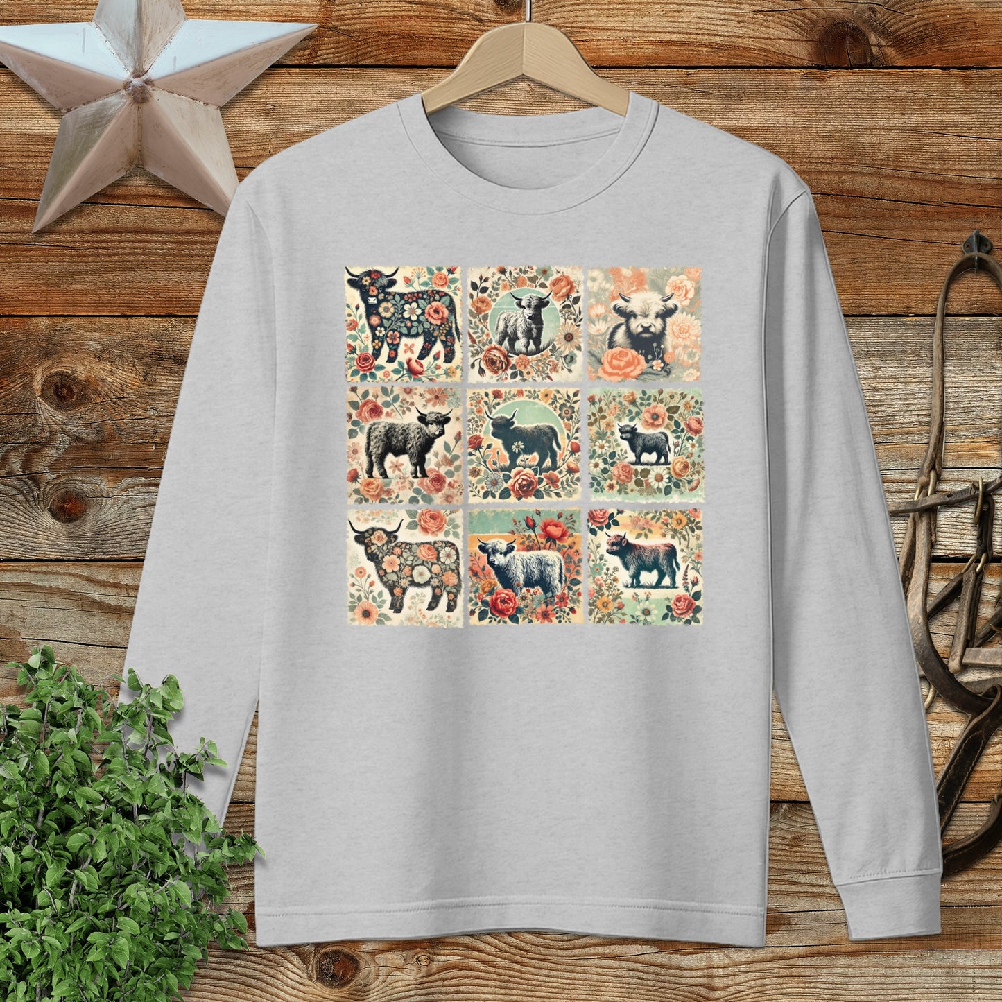 All the Pretty Cows Long Sleeve Tee
